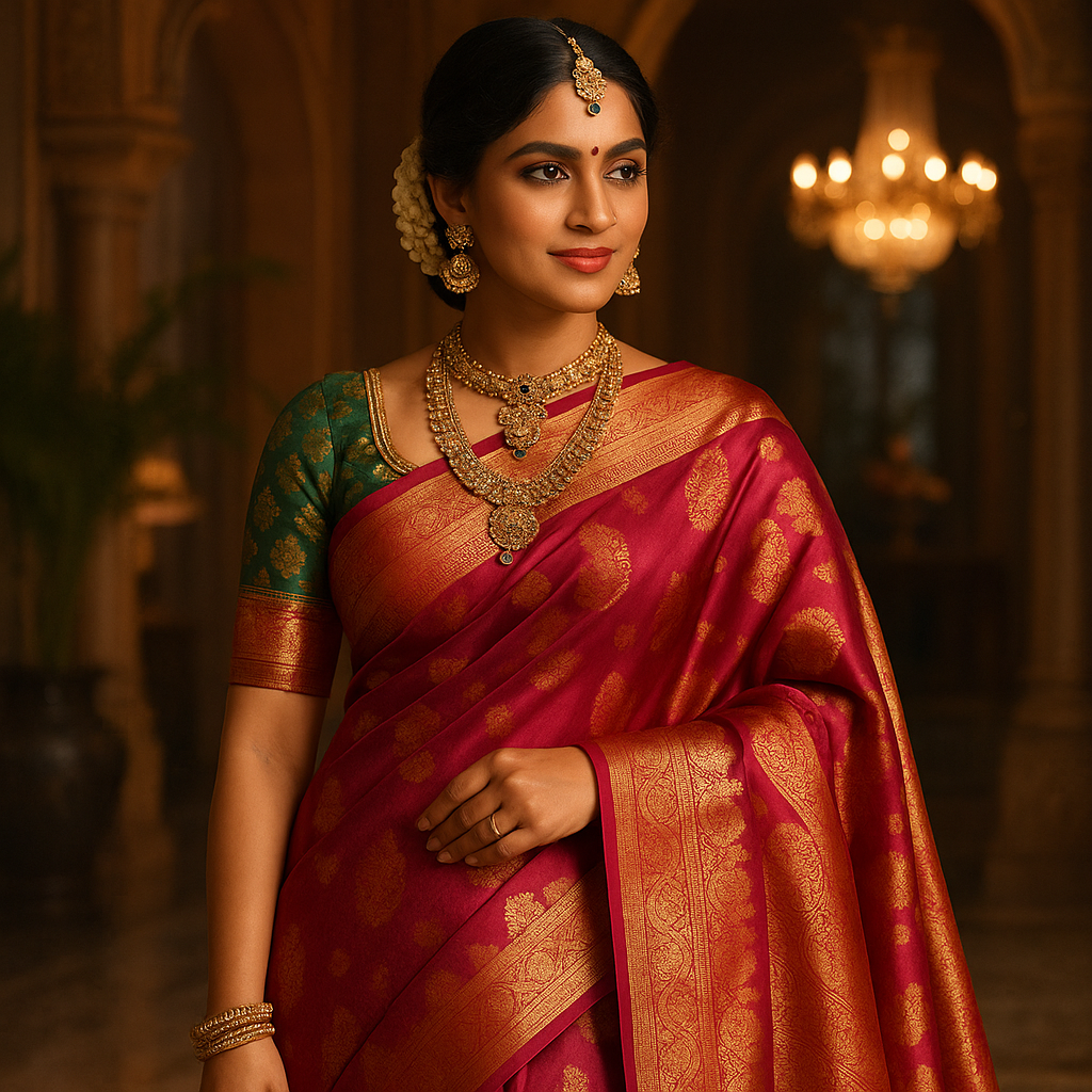 Kanchipuram Pure Silk Plus Mix Sarees