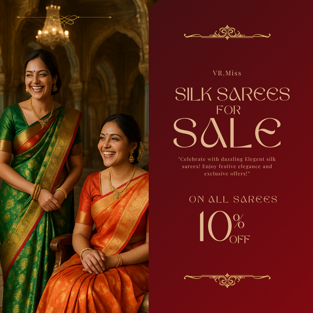 VR MISS | Sarees that defines you