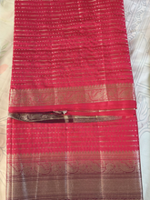 Rani Pink Semi Kanchi Silk Saree