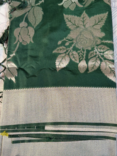 Emerald Green Soft Silk Saree