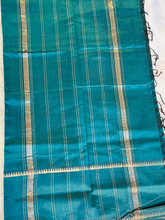 angalgiri silk saree orange with gold zari border