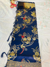Regal deep navy blue Paithani silk saree VR MISS | Sarees that defines you