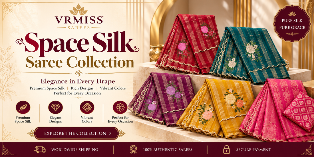 Space Silk Saree