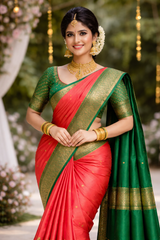 kanchipuram silk saree traditional south indian saree 
