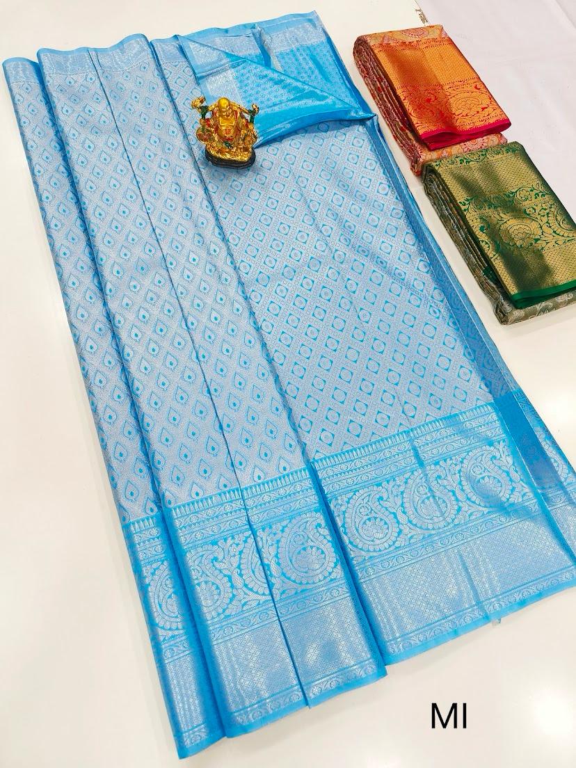 Rani Heritage | Kanchi Semi Fancy Silk Sarees