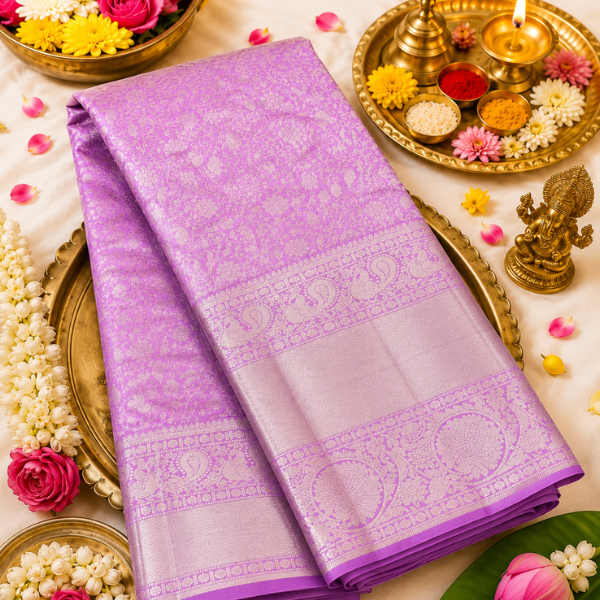 Kanchipuram 100% Silk Sarees