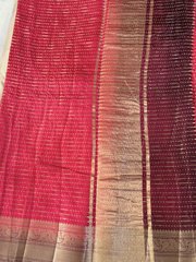 Rani Pink Semi Kanchi Silk Saree