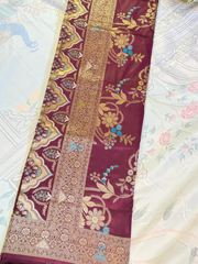 Regal wine purple Paithani silk saree VR MISS | Sarees that defines you