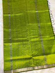 mangalgiri silk saree dual tone