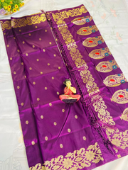 Royal purple Paithani silk saree VR MISS | Sarees that defines you
