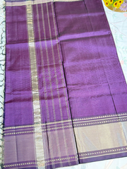 Purple Mangalgiri pattu saree VR MISS 